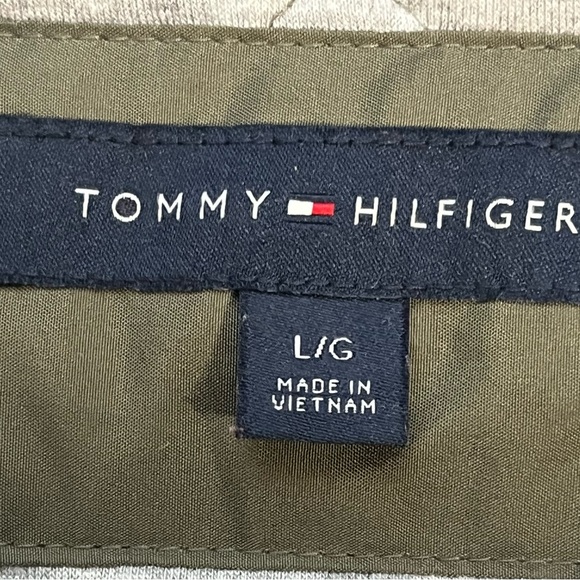Tommy Hilfiger Green Quilted Jacket SZ LG - Picture 4 of 5